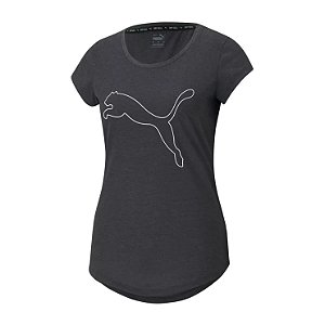 Camiseta Feminina Puma Performance Heather