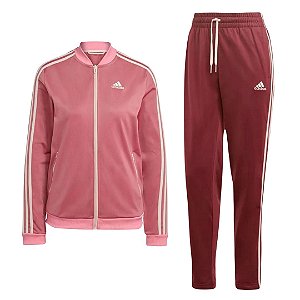 Agasalho Adidas 3 Listras Feminino