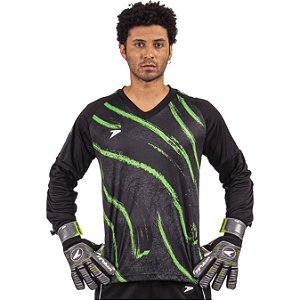 Camisa Goleiro Manga Longa Sublimada Celeno Poker