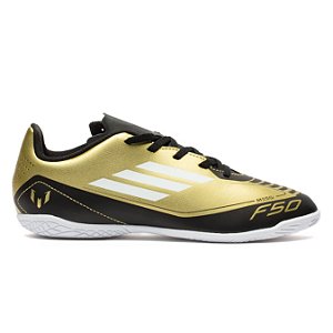 Chuteira Adidas Messi F50 Club Jr futsal Infantil