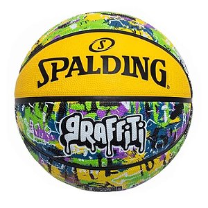 Bola de Basquete Spalding Graffiti Borracha