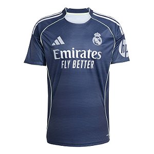 Camisa Adidas Real Madrid II 25/26 Masculina