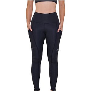Legging Authen Essential Run Stamina 3 Bolsos