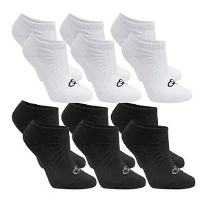 Meia Invisível Olympikus Com 6 Pares 39 ao 44