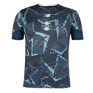 Camisa Masculina Grêmio Pre Jogo New Balance 2026/27