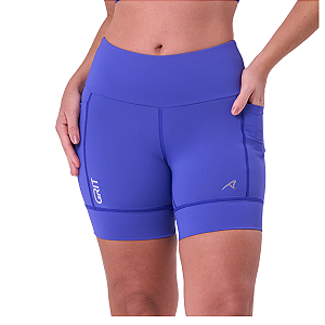 Bermuda Grit Bossa 3 Bolsos 15cm Authen Feminino