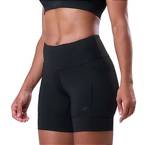 Bermuda Grit Bossa 3 Bolsos 15cm Authen Feminino