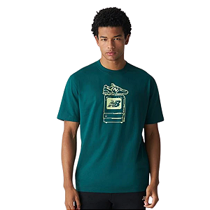 Camiseta New Balance Digitally Remastered TV Masculina