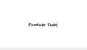 Poduto Teste