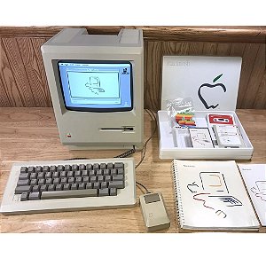 Apple Macintosh 1984 Modelo M0001 1º MAC 128K 40º Aniversário! KIT Picasso