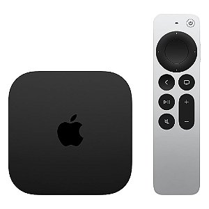 Apple TV 4K 3ª Geração (MN893LL/A) Wi-Fi 128GB com HDMI e Bluetooth
