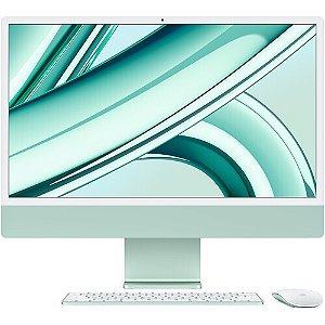 Apple iMac 24" M3 (MQRP3LL/A) 8-Core CPU 8GB RAM 512GB SSD Verde