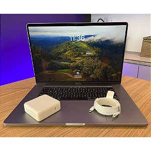Apple MacBook Pro A2141 16" i7 - 16GB RAM - 512GB SSD - GPU 4GB Radeon Pro - Touch Bar - 2019 (Semi-Novo)