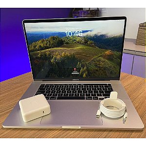 Apple MacBook Pro A2141 16" i7 - 32GB RAM - 512GB SSD - GPU 4GB Radeon Pro - Touch Bar - 2019 (Semi-Novo) | Pronta Entrega