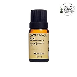 Blend Oleos Essenciais Puros 10ml Confiança