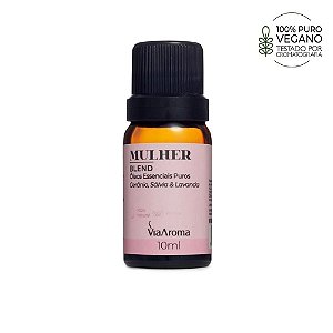 Blend Oleos Essenciais Puros 10ml Mulher