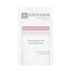Argila Rosa com Po de Turmalina 30g - 01671/21 - 08/25