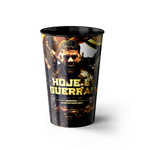 Copo do Galo - Libertadores 2024 - Galo x River Plate dia 22/10 - Preto - 550ml