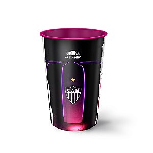 Copo do Galo - Brasileirão 2024 Arena MRV - Galo x Internacional - 26/10/2024 - Rosa - 550ml