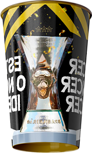 Copo do Galo - Taça do Brasileirão 2025 - Dourado - 550ml