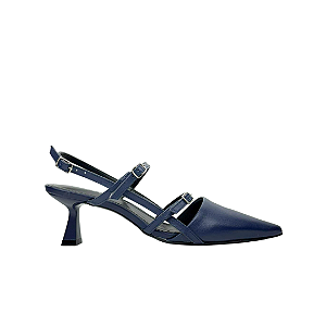 Scarpin Slingback Marinho