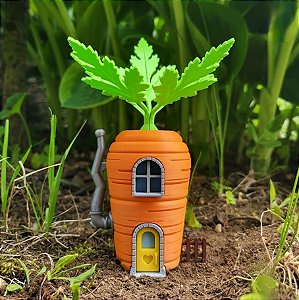 Mini Casinha de Fada: Modelo Cenoura Encantada Decoração para Casa