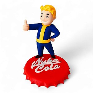 Action Figure Vault Boy da Franquia Fallout Decoração Gamer Colecionável