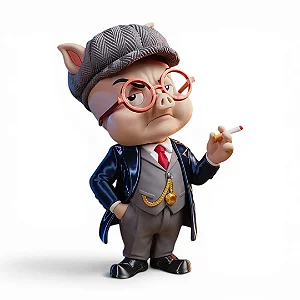 Gaguinho Peaky Blinders - Looney Tunes Action Figure Colecionável