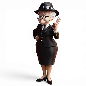 Vovó Peaky Blinders - Looney Tunes Action Figure Colecionável