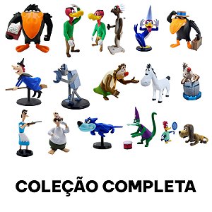 Coleção Completa Turma do Pica-Pau Action Figure Colecionável