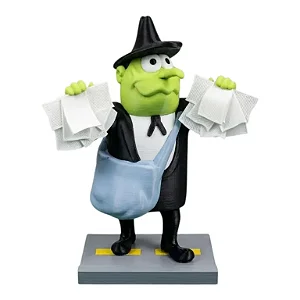 Boneco Luiz Espalha Lixo Action Figure Colecionável 16cm Turma do Pica-Pau
