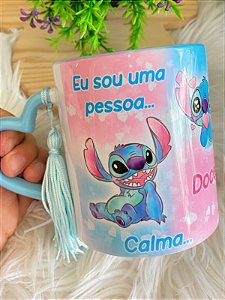 Caneca Stitch - Eu sou Calma, você que me estressa!