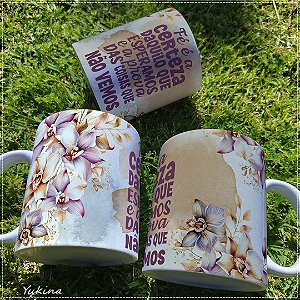 Caneca Orquídeas