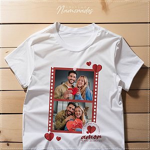 Camiseta Dia dos Namorados com foto 2