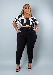 Calça Malha POP com cinto