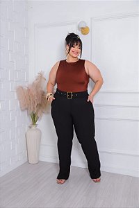 Calça Flare em Malha POP