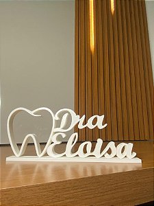 Letreiro Profissão Dentista