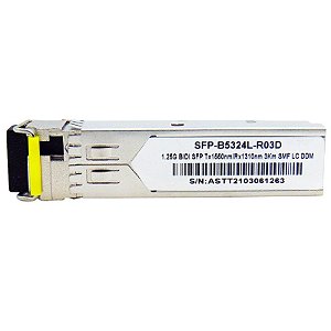SFP 1.25G 03km BiDi LC DDM TX1550-RX1310NM B5324L-R03D