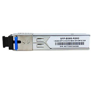 SFP 1.25G 20km BiDi SC DDM TX1310-RX1550NM B35S-R20D