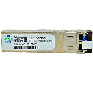 SFP 1.25G 15km LC Duplex DDM TX1310NM MCN SGE15-D0C-FH