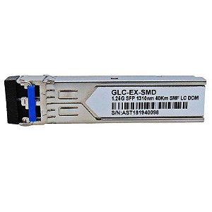 SFP 1.25G 40KM LC Duplex DDM TX1310NM GLC-EX-SMD