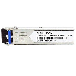 SFP 1.25G 40KM LC Duplex DDM TX1310NM GLC-LH40-SM
