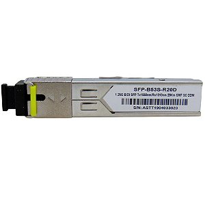 SFP 1.25G 20KM BiDi SC DDM TX1550-RX1310NM B53S-R20D