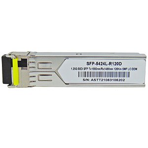 SFP 1.25G 120km BiDi LC DDM TX1550-RX1490NM 5424L-R120D