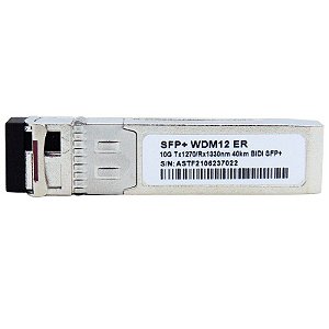 SFP+ 10G 40km LC BiDi TX1270-RX1330NM WDM12 ER