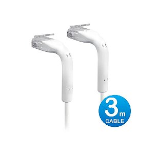 Ubiquiti U-CABLE-PATCH-3M-RJ45 UNIFI Cabo Ethernet 3M Branco