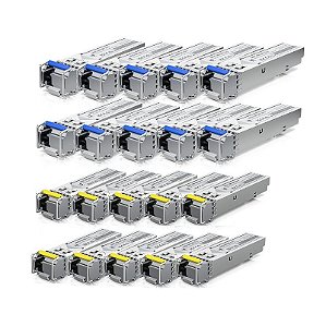 Ubiquiti UACC-OM-SM-1G-S-20-PACK SFP 1.25G 3km LC BiDi 1310-1550