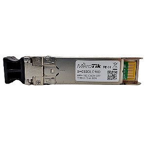 Mikrotik SFP+ CWDM S+C53DLC10D 10G SM 10km 1530nm LC