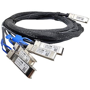 Cabo Divisor Mikrotik QSFP+ 40G/100G XQ+BC0003-XS+ 3 Mestros