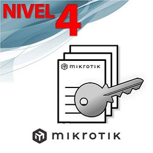 Mikrotik Licença Level 04 Upgrade SWL4
